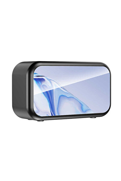 Canpay Çalar Saatli ve FM Radyolu Bluetooth Hoparlör Dijital Saat ve Aynalı T...