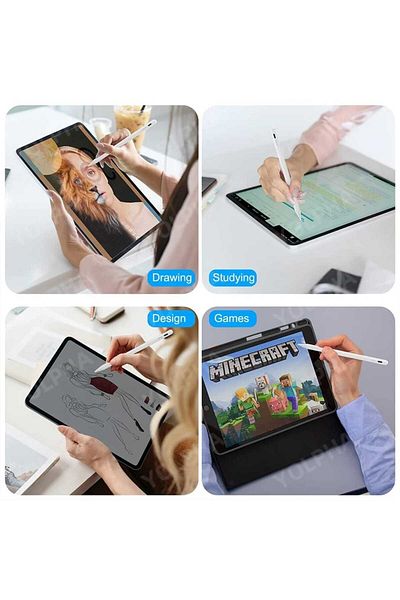 gökmer قلم لوحي بلوتوث 2025 متوافق مع الجيل الثاني عشر من iPad المتوافق مع معالج A16 مقاس 10.9 بوصة