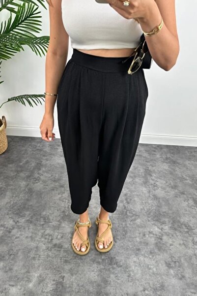 buğrahayalin Women's High Waist Hurrem Pants