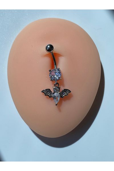 kurukafagift Steel Belly Piercing Bat Model