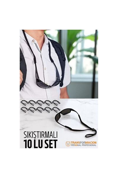 HayMed Glasses Rope Adjustable Compression Glasses Rope Set of 10