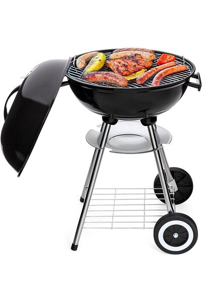Generic Kettle Barbecue - Bbq Grill Outdoor Charcoal Patio Cooking Portable Round Picnic | For Camping Picni