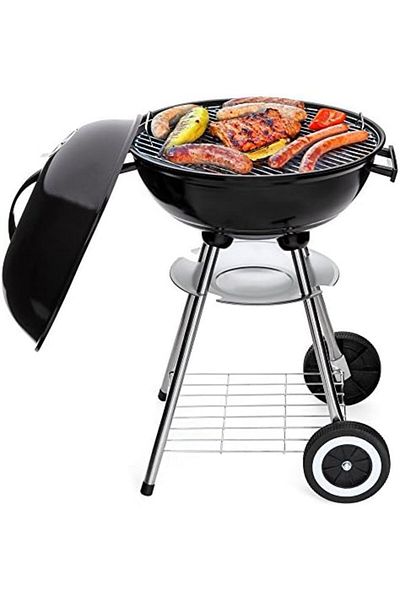 Generic Kettle Barbecue - Bbq Grill Outdoor Charcoal Patio Cooking Portable Round Picnic | For Camping Picni