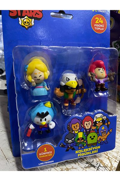 liss çarşı Brawl Stars 5 Li Figure Model 2 Pmi-Brw2040