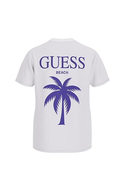 Guess Ss Cn Gd Palm Men's Regular Fit T-Shirt