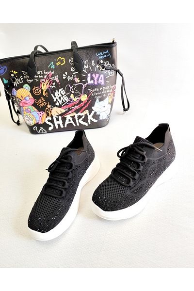 Of&Off Women's Imported Knitwear Shoes