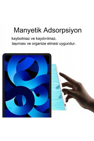gökmer 2025 Bluetooth Stylus Tablet Pen Palm Rejection Compatible with iPad Pro 11″ (7Th Generation) M4 Processor Yes