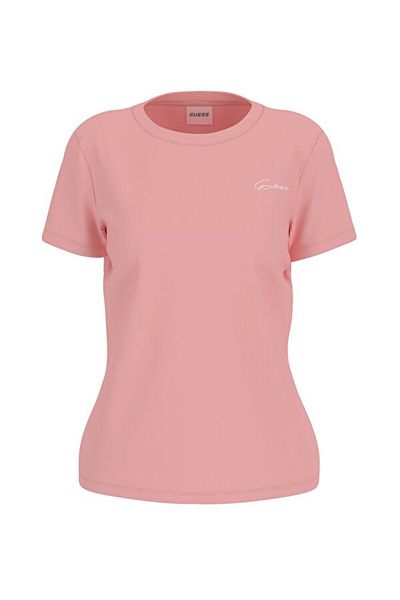 Guess Iris Jersey T-Shirt Women Pink T-Shirt V5Gı06Kcrz1-C420
