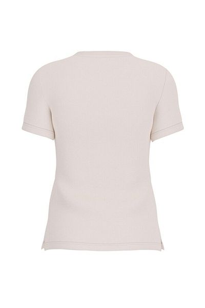 Guess Tricou Ss Cn Triangle pentru femei, cu croiala normală