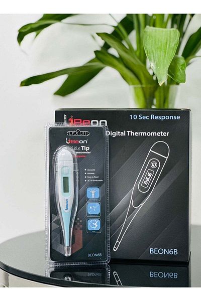 beon Flexible Tip Digital Thermometer Multicolor