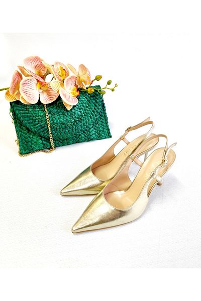 Of&Off WOMEN'S OPEN BACK HEEL SHOES