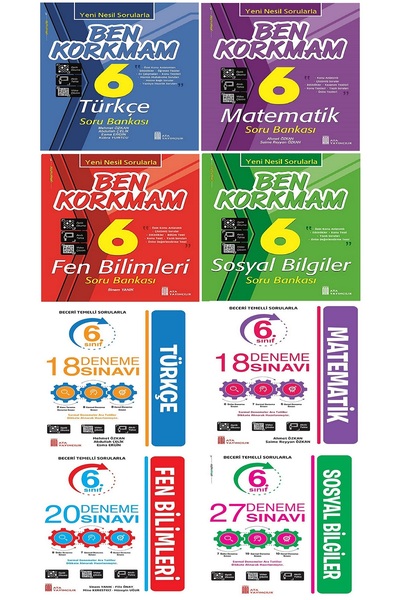 Ata Yayıncılık Ata 6.Sınıf Ben Korkmam +Deneme Seti