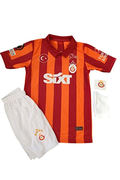 Alaturka Mix GALATASARAY İSİMSİZ 100. YIL ÇOCUK FORMASI 4 LÜ SET