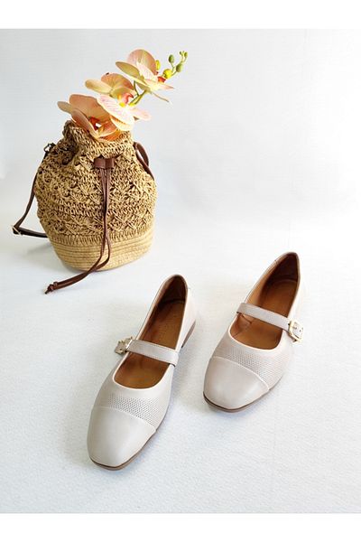 Of&Off Women's Genuine Leather Shoes
