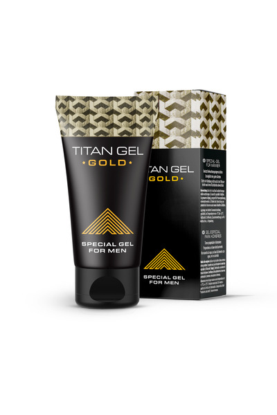 HENDEL'S GARDEN Original Titan Gel Gold - Special Gel For Men, 50ml