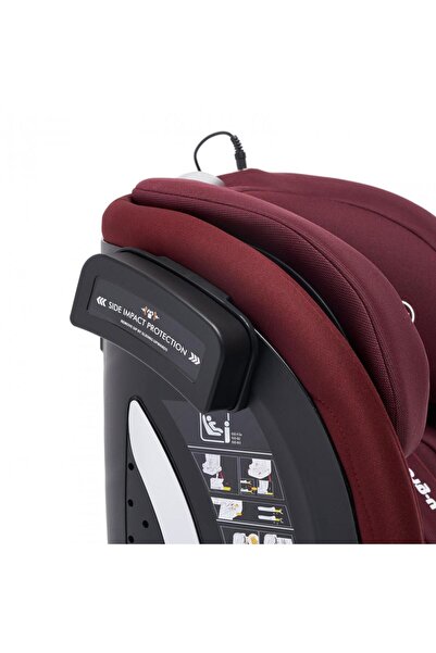 U-Grow Scaun auto Goldfix Plus UG-VTN40RD, i-Size 76-150cm, Bluetooth, ροζ