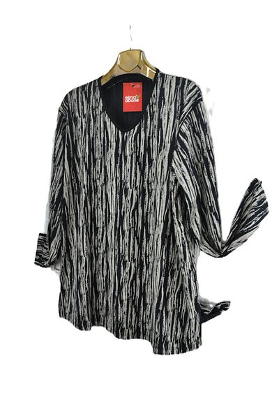elma abone Super Oversize Combed Bluz