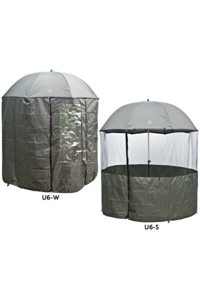 Baracuda Shelter/umbrella Baracuda U6-WS, total 360 closure, wind screen and insect net