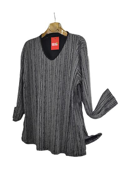 elma abone Super Oversize Combed Bluz