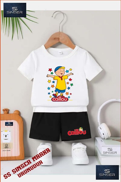 SS SİNSER Παιδικό UNISEX “CAILLIOU STAR PATTERN” Μπλουζάκι με ιδιαίτερη στάμπ...