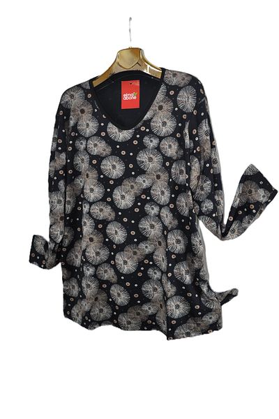 elma abone Super Oversize Combed Bluz