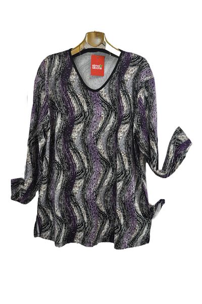 elma abone Super Oversize Combed Bluz
