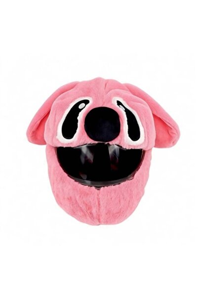 OEM Husa Amuzanta Casca Moto Stitch Roz