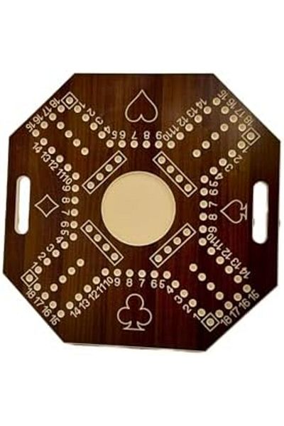 ALBADER , Family Board Game, Numbered Jackaroo Wooden Board Game, Jacaroo Board Game Big Size