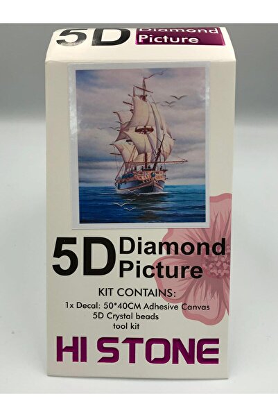 DUCK HOBY 50x40 Boncuklu Taşlı Mozaik Elmas Goblen Pano Tablo Resim Puzzle Dıamond Paıntıng Hı Stone