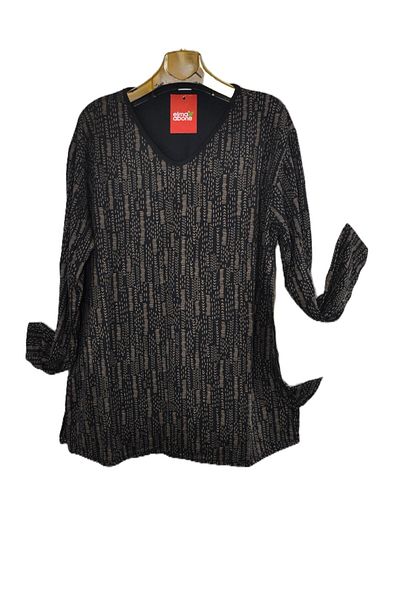 elma abone Super Oversize Combed Bluz