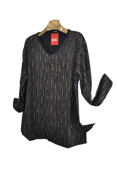 elma abone Super Oversize Combed Bluz