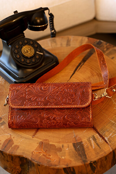 Wild West Crafted MSTNG Plus Desen Porföy Çanta