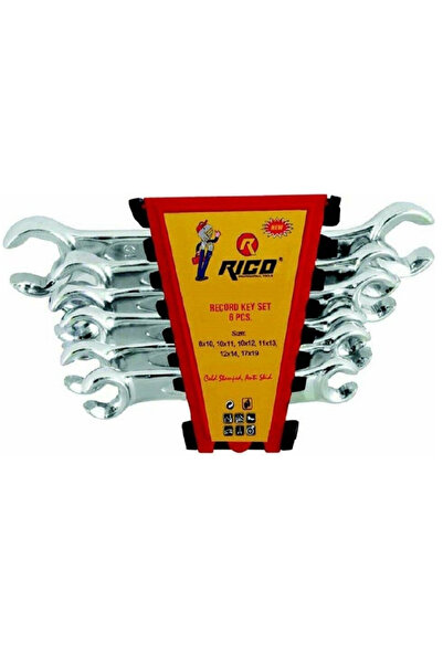 Rico مجموعة مفاتيح ريكورد مكونة من 6 قطع