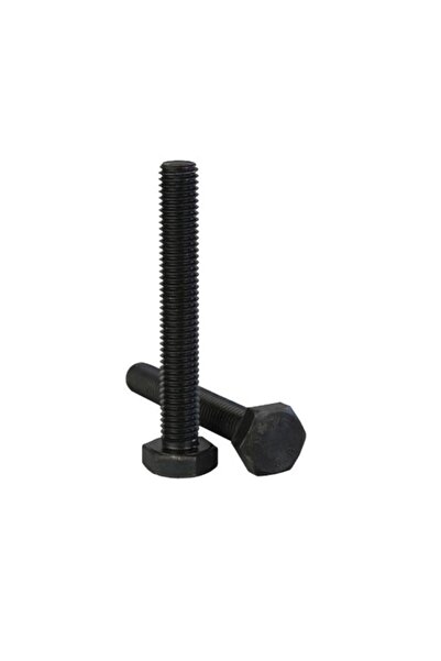 Norm DIN 933 Altı Köşe Başlı Cıvata – 8.8 Kalite Tam Dişli - 100 ADET - Boy;X10,Çap;M5
