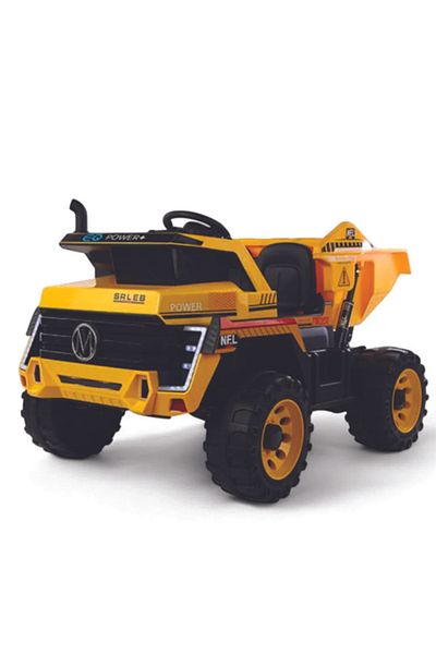 IQTENA Electric Dump Truck Ride-On for Kids – Large 2-Seater Truck with 4 Motors