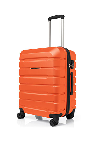 OLEETS Unisex 4 Tekerli Kilitli Kabin Boy Valiz Bavul