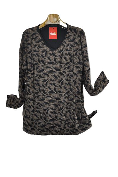elma abone Super Oversize Combed Bluz