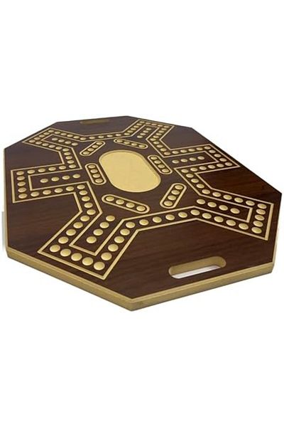ALBADER , 6 Persons Jackaroo Wooden Board Game For 6 Players, Family Board Game, Big Size