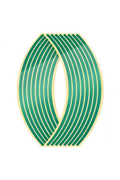 OEM Reflective Tape for Motorcycle Wheel Rim Green
