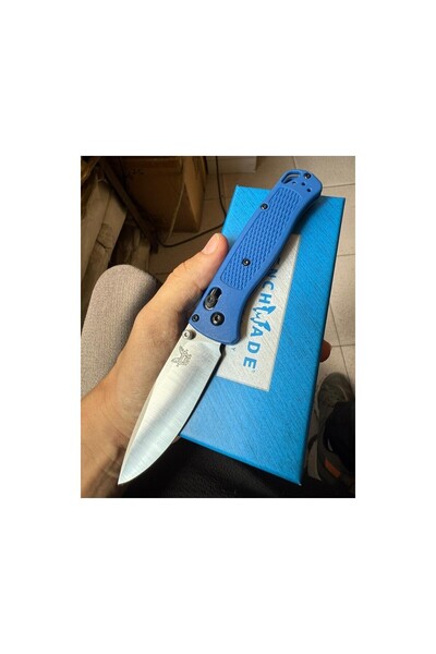 tekinhediyelik Benchmade Bugout Cep Çakısı Mavi