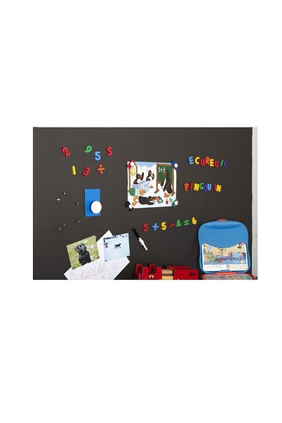 Hdg Adhesive Magnet Board Black Decorative Magnet Board 35X50 cm - Black