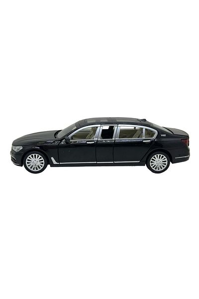 JPT BMW 760Li V12 XLG Limousine Metal Model 1:24 Black Sounds and Lights