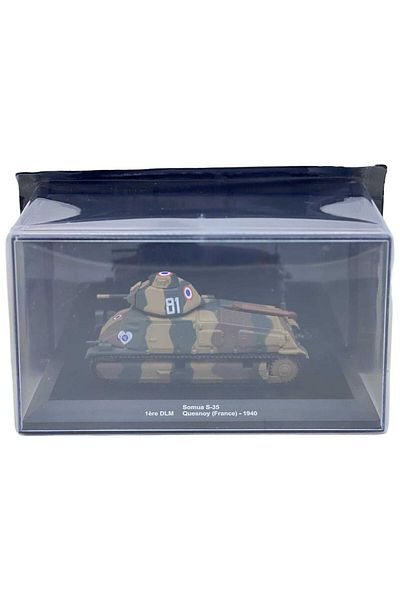 JPT Model Tank Somua S-35 - Quesnoy, France 1940 - green/sand