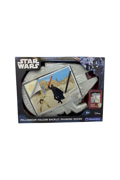 JPT Tabla de scris luminoasa Millenium Falcon Star wars - Clementoni