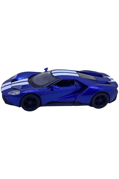 JPT Ford GT Blue with White Stripes Model - 1:32 scale