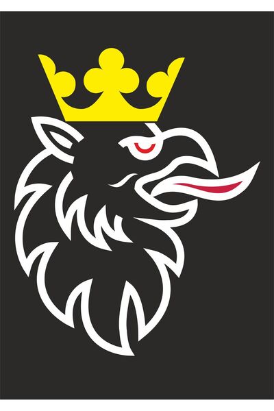 MS Major Selection Scania Kral Tacı Kartal Araba Kamyon Traktör Sticker Sticker 40x50 cm