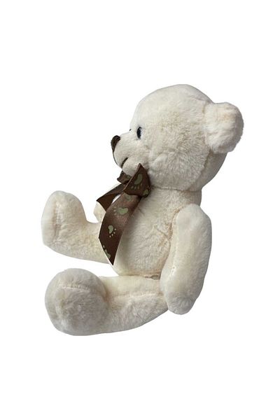 JPT Cream bear for baptism candle