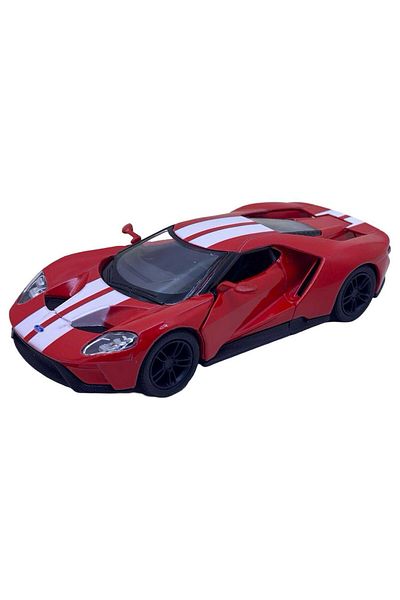 JPT Ford GT Red with White Stripes Model - 1:32 scale