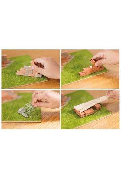 JPT Brick Trick Let's Build: Toy Country House - Trefl
