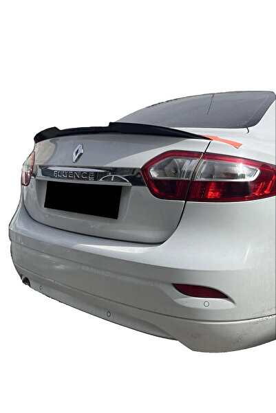 xtuning trakya Renault Fluence 2010-2016 Parlak Siyah Boyalı Spoiler